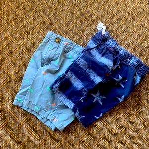 Boys 2 pair of shorts